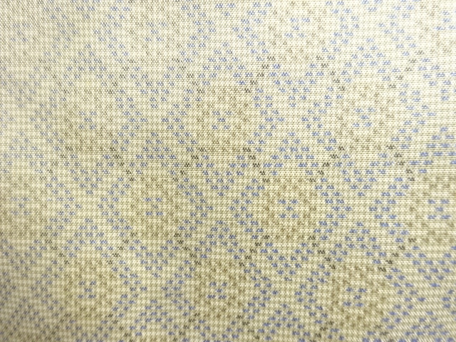 JAPANESE KIMONO / ANTIQUE KIMONO / SILK / OSHIMA TSUMUGI / WOVEN RHOMBUS